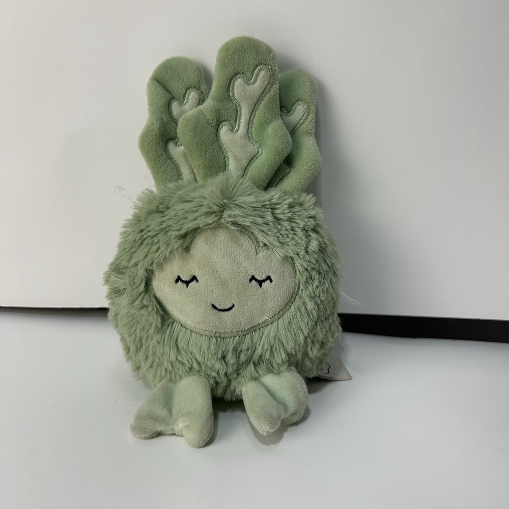 Slumberkins Kale Mini Silken Limited Edition Plush Stuffed Animal 5" RARE